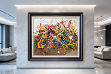Artwork 013 displayed in an interior, view 3