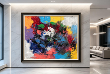 Artwork 018 displayed in an interior, view 3