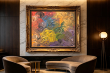 Artwork 023 displayed in an interior, view 1
