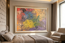 Artwork 023 displayed in an interior, view 2