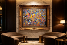 Artwork 027 displayed in an interior, view 1