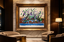 Artwork 051 displayed in an interior, view 1