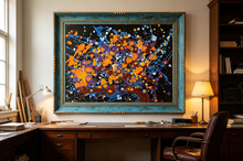 Artwork 073 displayed in an interior, view 3
