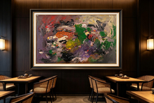 Artwork 074 displayed in an interior, view 1