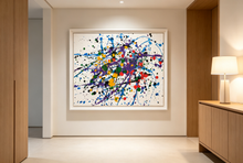 Artwork 093 displayed in an interior, view 1