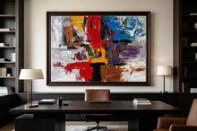 Artwork 097 displayed in an interior, view 1