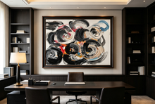 Artwork 098 displayed in an interior, view 1