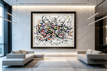 Colorful Drip Painting