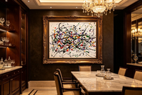 Colorful Drip Painting