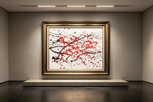 Red & Black Splatter