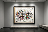 Colorful Drip Painting