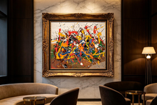 Artwork 013 displayed in an interior, view 1