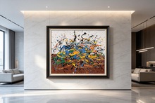 Artwork 014 displayed in an interior, view 3